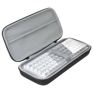���[�P�[�X + �L�[�{�[�h ���[�t HHKB Professional HYBRID/HYBRID Type-S/Classic/Classic Type-S ��p �n�[�h�P�[�X �L�������O�P�[�X ���[�o�b�O �ϏՌ� �S�ʕی� �X�����݌v �����^�ѕ֗� �z���C�g