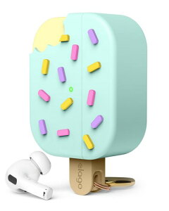 elago AirPods Pro2 �Ή� �P�[�X �ϏՌ� ���킢�� �؍� �� �A�C�X�N���[�� �V���R�� �J�o�[ �����h�~ �J���r�i �t Apple Pro 2 �A�b�v�� �G�A�|�b�c�v��2 ��2���� MQD83J/A MTJV3J/A ICE CREAM �~���g