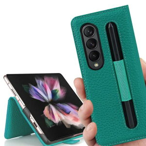 Galaxy Z �P�[�X �蒠�^ S�y�� Spen ���[ �K�p SC-55C SCG16 5G ZFold4�P�[�X �T���X�� �M�����N�V�[ �t�H�[���h4 au docomo �Ή� �X�}�z�P�[�X �J�o�[ zfold4 �蒠 Fold SC55C SCG16�P�[�X �g�уJ�o�[ case �{�v