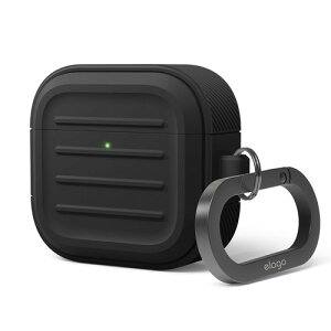 elago AirPods 5 4 �Ή� �P�[�X �ϏՌ� �����h�~ �J���r�i �t �V���R�� �J�o�[ ���C�����X�[�d MagSafe �G�A�|�b�c5 �G�A�|�b�c4 ARMOR CASE �X�g�[�� / �u���b�N