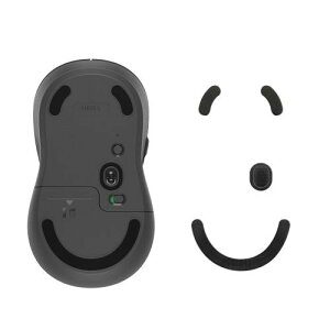 kwmobile �}�E�X�t�B�[�g Logitech M650 L / M750 L�Ή� �}�E�X�\�[�� - �����p �X�e�b�J�[ ���苭�� ���F �u���b�N