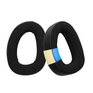 kwmobile 2x Sennheiser GSP670 / GSP600 / 550 / 500�Ή� �C���[�p�b�h - �w�b�h�z���J�o�[ �ϋv�� �\�t�g PU���U�[ ���F