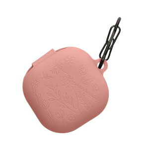 kwmobile �C���z���P�[�X Samsung Galaxy Buds FE�Ή� �P�[�X - �ی�P�[�X �h�o �ϏՌ� �V���R�� �G���{�X�p�^�[���f�U�C��