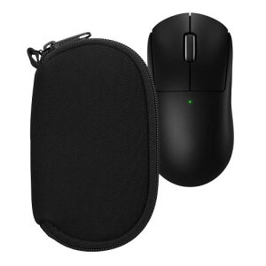 kwmobile �}�E�X�P�[�X Logitech G PRO X Superlight 2 / SE�Ή� �P�[�X - �����}�E�X �W�b�p�[�t�� �l�I�v���� ���F �_�[�N�O���[ / �u���b�N