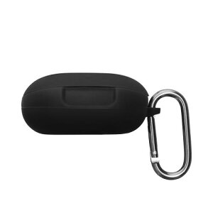 kwmobile �C���z���P�[�X Anker Soundcore Liberty 4 Pro�Ή� �P�[�X - ���C�����X�C���z�� �V���R�� �����h�~ ���F �l�C�r�[ / �u���b�N ���F