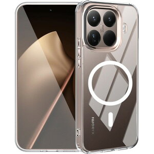 Xiaomi15TPro �p�� �P�[�X Magsafe �Ή� �N���A ���C�z�� ���C�����X�[�d�Ή� �V���I�~ 15T Pro �p�� �X�}�z�J�o�[ (�N���A)