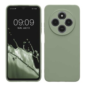 kwmobile �X�}�z�P�[�X Xiaomi Redmi 14C / Poco C75�Ή� �P�[�X - �X�}�[�g�t�H�� �o�b�N�J�o�[ TPU �ϏՌ� �_�[�N �X���[�g / ���x���_�[ / �E�B���^�[ ���[�Y / �u���[�x���[�̐� �{���h�[�o�C�I���b�g