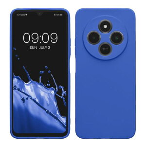 kwmobile �X�}�z�P�[�X Xiaomi Redmi 14C / Poco C75�Ή� �P�[�X - �X�}�[�g�t�H�� �o�b�N�J�o�[ TPU �ϏՌ� �_�[�N �X���[�g / ���x���_�[ / �E�B���^�[ ���[�Y / �u���[�x���[�̐� �{���h�[�o�C�I���b�g