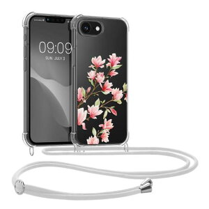 kwmobile �X�}�z�V�����_�[ Apple iPhone 17e / iPhone 16e�Ή� �P�[�X - �V�����_�[ �N���A TPU �J�o�[ �X�g���b�v�t�� - ���|�� ��|�� �ϏՌ�