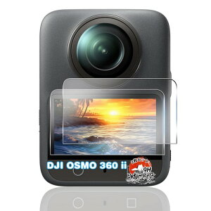 �p DJI OSMO 360 II �ی�t�B���� �K���X�t�B���� 2�� ���YAGC���Ɏq�f�� �p DJI �I�X�� 360 ii �t�B���� �S�ʕی� �Ή� DJI OSMO 360 ii