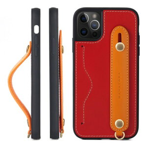 HANATORA for iPhone �P�[�X �{�v �ϏՌ� �w�ʃx���g �X�g���b�v�����O �X�}�z�P�[�X �X�}�z �X�^���h�@�\ �l�b�N�X�g���b�v �t�� �C�^���A�����U�[ �M�t�g 8Plus/14Plus/15Plus/16Plus CGH-8Plus-Orange 12