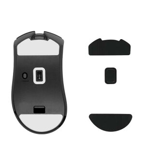 kwmobile �}�E�X�t�B�[�g �Ή�: Razer DeathAdder V3 HyperSpeed �}�E�X�\�[�� - �����p �X�e�b�J�[ ���苭�� ���F �u���b�N
