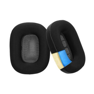 kwmobile 2x Apple AirPods Max / AirPods Max 2�Ή� �C���[�p�b�h - �w�b�h�z���J�o�[ �ϋv�� �\�t�g PU���U�[ ���F �u���b�N