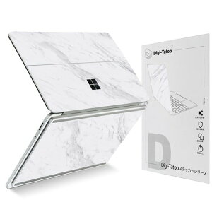 Digi-Tatoo Surface ��p�X�L���V�[�� �J�o�[ �X�e�b�J�[ 12.4�C���`�p/14.4�C���`�p/15�C���`�p �S�g�ی� ���O���\ �����h�~����юc�����t���[ Microsoft Go 2//3/ Blue Paint / �؂̖͗l Laptop