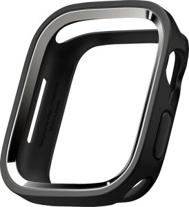 elago Apple Watch Series 9 8 7 40mm/41mm SE �Ή� �P�[�X �t���[�� �t���ւ� �\ TPU �ی�P�[�X Apple�E�H�b�` �ی�J�o�[ AppleWatch �A�b�v���E�H�b�` 41 40 mm �e�� DUO CASE �N���A/�p�[�v��