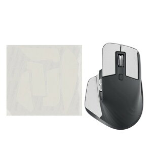 kwmobile �}�E�X�O���b�v Logitech MX Master 3S�Ή� �O���b�v�e�[�v - ����~�� �J�b�g�� ����0.5mm ���F �z���C�g