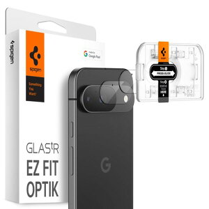 Spigen For Pixel �J�����ی�t�B���� 2���� 9H�d�x �����K���X Optik �N���X�^���E�N���A Pro Fold 10 XL Made for Google �F�� 11 �J�����t�B����