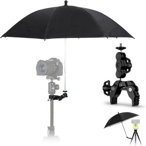 JJC �J�����P �O�r�P �ނ�P Xbotgo �J���� �N�����v�}�E���g ���咼�a65cm 360°��] 1/4�� 3/8�� �A�N�Z�T���[�g���\ �A�E�g�h�A�X�|�[�c�̕ی� �J�΍� �J���� �Ռ� ���˖h�~ �u���b�N