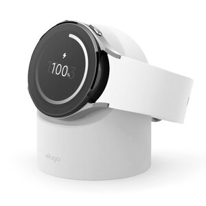 elago Galaxy Watch �[�d�� �Ή� �X�^���h �V���R�� ���₷�݃��[�h�Ή� �M�����N�V�[�E�H�b�` �A�N�Z�T���[ �V���v�� ���₷�݃��[�h �V���R���X�^���h Watch8 GalaxyWatch 8 Classic �e�� GW2 STAND