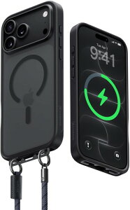 �㎿�ȃ}�b�g�� CASEKOO iPhone �p �P�[�X MagSefe�Ή� �Ռ��z�� ���ϋv�� ����~�� �w��h�~ �}�b�g�d�グ �}�O�l�b�g���� ��� ���ϖh�~ �X�}�z �X�g���b�v ������