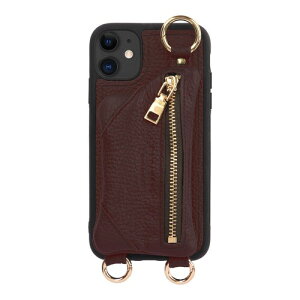 HANATORA for iPhone 11 �P�[�X �V�����_�[ �{�v ���{�� �ϏՌ� �X�}�z�P�[�X �X�}�z �V�����_�[�X�g���b�v �t�� �t�@�X�i�[ �X�}�z�V�����_�[ �J�o�[ �J�[�h ���[ ���K���� ���C�� BPCJP-11-Wine