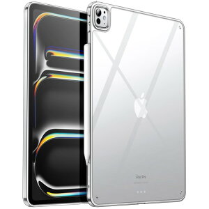 JETech Pro 11�C���`/13�C���` M5/M4 �p �N���A�P�[�X ���΂ݖh�~ iPad Air M4/M3/M2 2026/2025/2024
