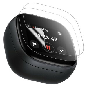 2 ��HVUYAL �\�t�g�t�B���� For Anker Soundcore Liberty 5 Pro Max �Ή� �ی�t�B���� �C�A�h�~ ��U�h�~ �ϏՌ� �h�� �\��t���ȒP Anker Soundcore Liberty 5 Pro Max ��p�t�B����