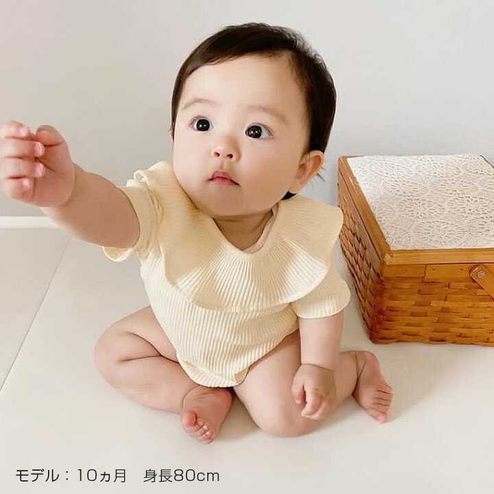 楽天市場】＼レビュー総合評価4.37！／ロンパース 半袖 女の子 夏 