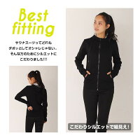 スポーツウェアウェアコート上下セットズボンダイエット服燃焼服カロリー脂肪燃焼発熱サウナ汗フィットネスランニングヨガアウトドア伸縮性レディースロングスタイル抜群スポーツウェアジム運動おしゃれかわいい送料無料8R36