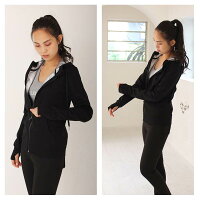 スポーツウェアウェアコート上下セットズボンダイエット服燃焼服カロリー脂肪燃焼発熱サウナ汗フィットネスランニングヨガアウトドア伸縮性レディースロングスタイル抜群スポーツウェアジム運動おしゃれかわいい送料無料8R36