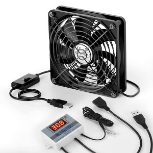 ELUTENG USBt@ 12cm xRg[[t pt@ 1500RPM USB@ ~j䉷xv iK ^ 7H  PC Q[@ [^[ȂǑΉ