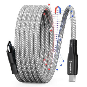 Magtame usb cP[u }[d ͋z܂h~ ^Cvc_P[u 60W/PDΉ `L usbc&usbcP_[uRlN^type-cP[_udiC iPhone15/MacBook_Pro/Air/iPad/Samsung_GalaxyΉ (1M-