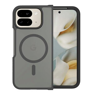 KPNS �X�}�z�P�[�X �Ή� Google Pixel 10 Pro Fold �p�� �P�[�X �ϏՌ� ����~�� �w��h�~ �ČRMIL�K�i �}�b�g�d�グ Magsafe �Ή� ���C�� ���X�[�d �g�уP�[�X �i�u���b�N�j