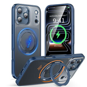KWATUNG iphone 17 pro max �p �P�[�X magsafe�Ή� ���C�� ���X�[�d �A�C�z��17promax �p�P�[�X �����h�~ �ϏՌ� ��phone17pro max �p �X�}�z�P�[�X 360°��]�X�^���h �c�����Ή� iphone17�v���}�b�N�X �p�J�o�[ 