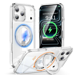 KWATUNG iphone 17 pro max �p �P�[�X magsafe�Ή� ���C�� ���X�[�d �A�C�z��17promax �p�P�[�X �����h�~ �ϏՌ� ��phone17pro max �p �X�}�z�P�[�X 360°��]�X�^���h �c�����Ή� iphone17�v���}�b�N�X �p�J�o�[ 