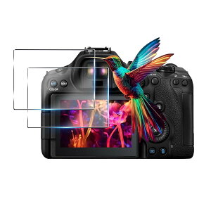 �y2���Z�b�g ���{���Ɏq�f�ށz �p Canon EOS R6 Mark III/Canon EOS R6 Mark II �ی�t�B���� �K���X�t�B���� EOS R6 MK3 �t�B���� �J�����ی�t�B���� �d�x10H �Ή� Canon EOS R6 MarkIII �K���X�t�B���� �J������