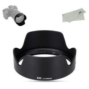 JJC t Ԍ` Yt[h Canon EW-83N ݊ Lm Canon RF 24-105mm f/4L IS USMY p Canon EOS R8 R5 R R6 RPȂǂɑΉ U77mmیtB^[  YLbv \
