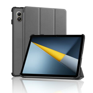 For Redmi Pad 2 Pro/Xiaomi POCO Pad M1 �P�[�X �J�o�[�yHNWEIWEI �z 360°�S�ʕی� 12.1 �C���` �O�܃X�^���h�����p���� PU���U�[�O�� ���n�}�C�N���t�@�C�o�[ ���C�z�� �S�ʕی�^ �C�菝�h�~ �ω��� Redmi
