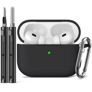 Inesore for AirPods Pro �P�[�X�i2023/2022/2019�j�G�A�[�|�b�Y �v�� 2 �\�t�g�V���R�� �ی� �P�[�X �J���r�i�t���A�������傤�y������ �S�ʕی�A���͂ȗ����h�~�A�ϏՌ��A�j���Ə��� AirPod pro 2 /1 Gen