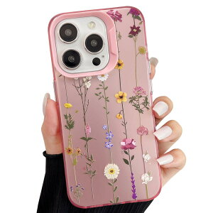 ZTOFERA iPhone 16 Pro Max �p�s���N�̃P�[�X ������� �ԕ� ��phone16 Pro Max �P�[�X ���킢�� �t�����[ �X�}�z�P�[�X ����PC�̔w�� �\�t�gTPU �o���p�[ �y�� �ϏՌ� �l�C �؍� �A�C�t�H��16 Pro Max �J�o�[ 