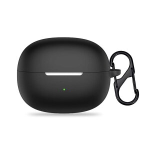 For SHOKZ OpenDots ONE ケース カバー Mosasa シリコン 保護ケース 充電便利 全面保護 紛失防止 滑り止め 軽量 キズ防止 スリム 薄型 旅行 耐衝撃 防塵-ブラック