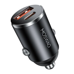 MOSWAG VK[\Pbg USB & USB-C J[`[W[yɏzŋRXp VK[\Pbg 2|[gy18W+7.5WQC3.0/}[d/SzType C J[`[W[ ԏoȂ [\Pbg USB ԍڏ[