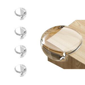 机 角 カバーコーナーガード 透明 保護コーナークッションコーナーガード クッション角 丸型とL型ガードコーナーガードコーナーガード, 家具の角用保護カバー 赤ちゃんテーブル かど 保護