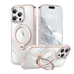 �y�����ʂ�㎿���E���@�\360°��]�X�^���h�zKMAMBNG iPhone 16 ProMax �p �P�[�X�y�ϏՌ��E�^�󃁃b�L�E���ϖh�~�E�X�g���b�v�z�[���t���z�c������ �p�x���� �����\ ���z�@�\�Ń��C�� ���X�[