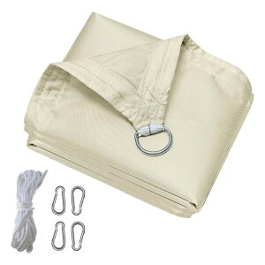 YEZOND �T���V�F�[�h�h�� 3M*6M �I�t�z���C�g �������V�F�[�h �J�悯 �Ռ��l�b�g ���O �� �x�����_ �ډB�� �l���ɂ�D�^���^���o�b�N�����t�� 402D�|���G�X�e�� �^�[�v �ȒP�ݒu