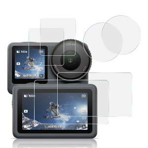 �y���{���Ɏq���z�Ή� DJ I Osmo Action 6 �K���X�t�B���� �t���ی�t�B���� �Ή� DJ I Osmo Action6 �J���������Y�ی�t�B���� �����ߗ� �t���ی� �d�x9H �ϏՌ� ��U�h�~ �����^ �P�[�X�Ɋ�?�Ȃ� �y��