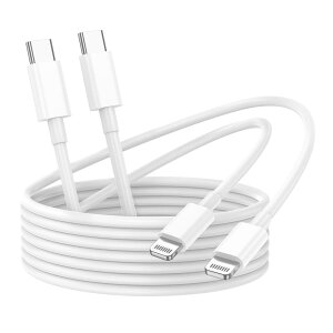 yKMFiF؁z for iPhone [dP[u  1M 2{Zbg USB-C CgjOP[u 20WΉ PD}[d fh~ ϋv f[^ ^CvC CgjO for iPhone 14/14 Pro/13/13Pro/12/11/XS/X