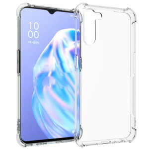 OPPO Reno3 A �p �P�[�X �I�b�| ���m3 A �Ή� �ϏՌ� �J�o�[ �X�g���b�v�z�[�� �N���A �Ռ��z���|�P�b�g���� TPU �o���p�[ ���� SM PURF SPCR3A