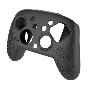 For Switch 2 Pro ゲームコントローラーカバー Mosasa 保護ケース シリコン 充電便利 全面保護 紛失防止 滑り止め 軽量 キズ防止 スリム 薄型 旅行 耐衝撃 防塵-ブラック