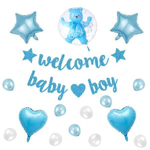 CHENLONB xr[V[ EFJ o[ K[h  welcome baby boy 킢 ʔ\ oYj p[eB[ j̎q D Zbg (u[/j̎qp)